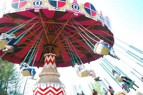 Swings, Spinning, Fun, Amusement Park, amusement park, arts culture and ...