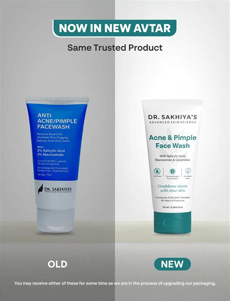 Dr. Sakhiya's Acne & Pimple Facewash for Acne-Prone Skin – Dr. Sakhiya ...