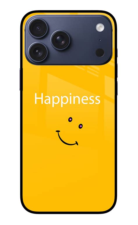 Buy Now Happiness With Smiley Glass Case for iPhone 17 Pro Max Online ...