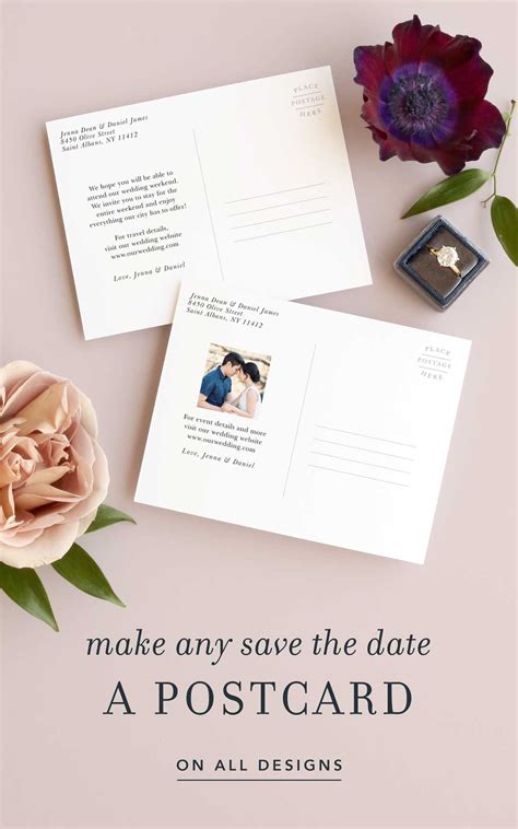 Save The Date Postcards | As Low As 60¢ Per Card