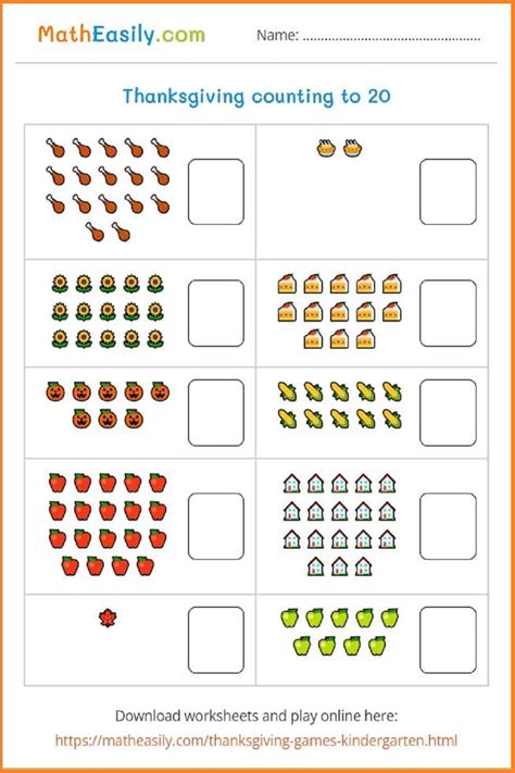 Image result for Thanksgiving Fun Sheet Math