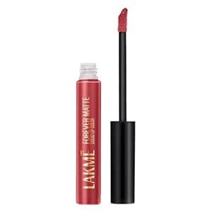 Buy Lakme Forever Matte Liquid Lip Colour, Long-Lasting Liquid Lipstick ...