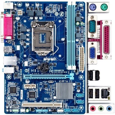 Gigabyte GA-H61M-WW High Performance Micro ATX Motherboard (LGA1155 ...
