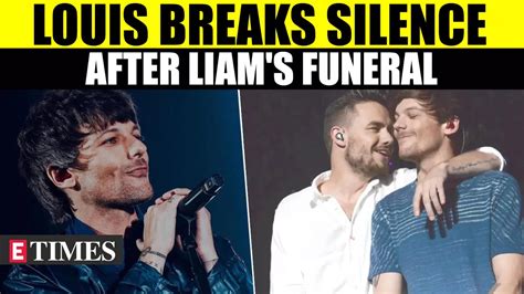 Louis Tomlinson Breaks Silence After Liam Payne's Funeral, Hints New ...