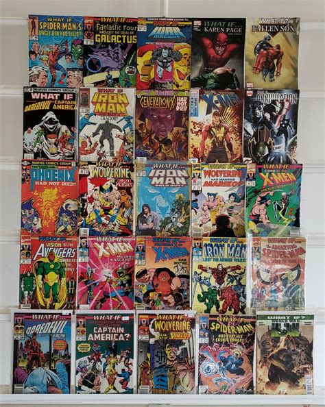 comicsvalue.com - Spider-Man Wolverine Iron Man What If 25 Marvel Comic ...