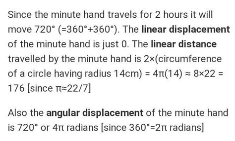 The minute hand of a clock is 14 cm long find the area swept by the ...