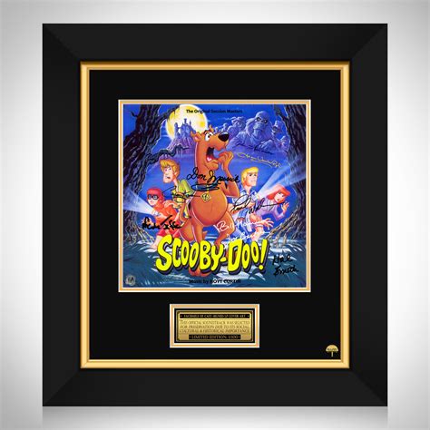 Scooby-Doo Where Are You! Soundtrack LP Cover Limited Signature Edition ...