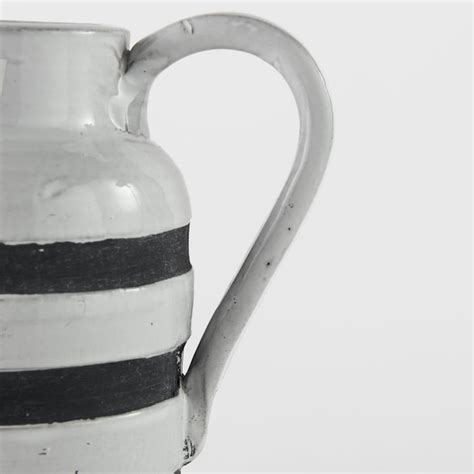 Mercana White Ceramic Modern Decorative jar at Lowes.com