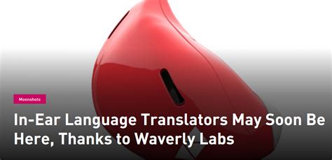 Image result for In-Ear Translators