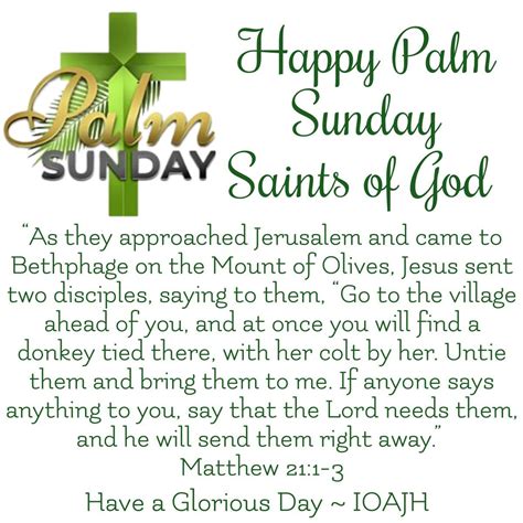 Happy Palm Sunday Quotes