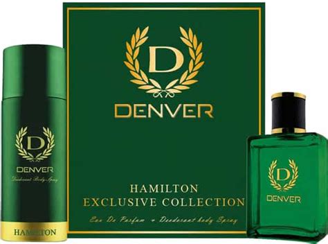Buy DENVER HAMILTON PERFUME DEODORANT SET FOR UNISEX 225 MILLILITERS ...