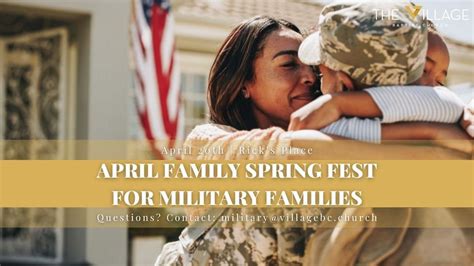 April Family Spring Fest for Military Families, 5572 Shenandoah Dr ...