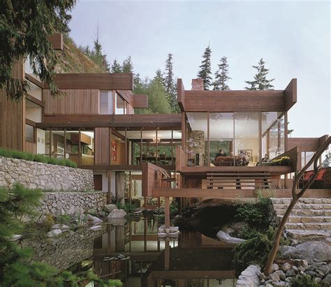 Arthur Erickson, Graham House, 1962, West Vancouver, British Columbia ...