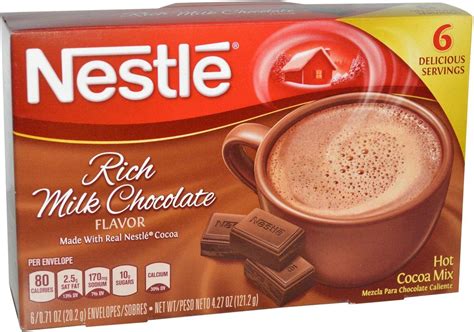 Amazon.com : Nestle Hot Chocolate Packets, Hot Cocoa Mix, Rich ...