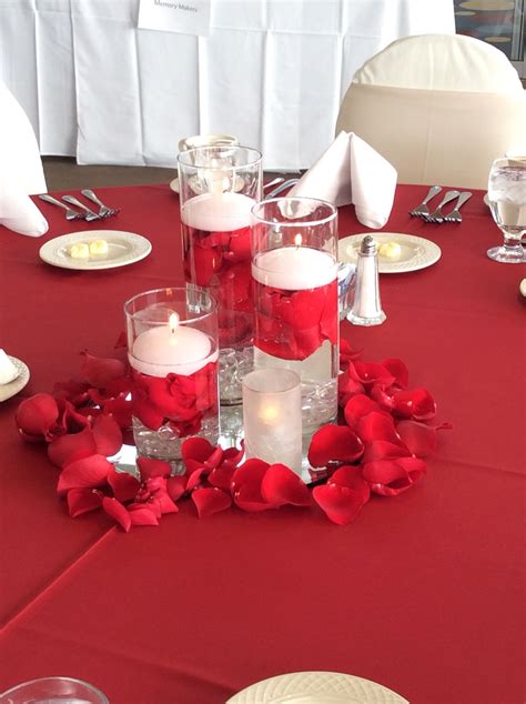 How To Make Floating Candle Centerpieces With Rose Petals at Sophia ...