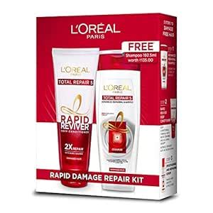 Buy L'Oreal Paris Total Repair 5 Rapid Reviver Conditioner, 175ml with ...
