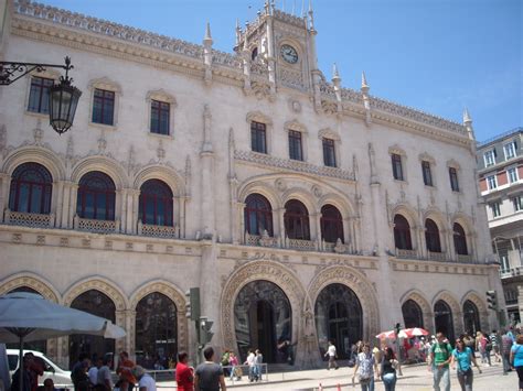 railway stations: Portugal: Lisbon Rossio Railway Station (Estação de ...