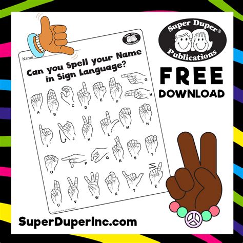 Spell Your Name In Sign Language | Spell your name, Sign language ...