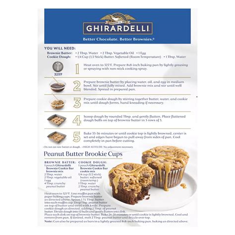 Ghirardelli Brownie Cookie Bar Mix - Shop Baking mixes at H-E-B