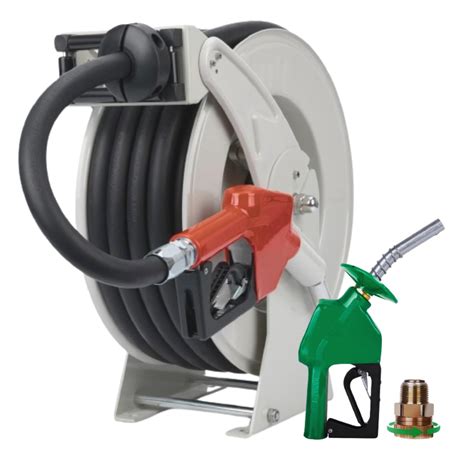 Buy Fuel Hose Reel 3/4" 50ft Retractable Diesel Hose Reel, 300 PSI ...