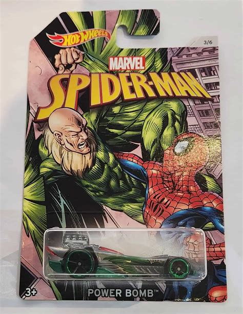Hot Wheels Spiderman – Abutre Power Bomb - Universo Hot Wheels