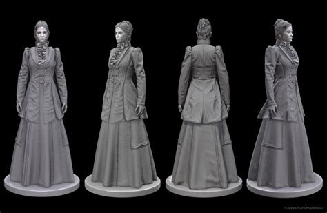 Vanessa Ives character - ZBrushCentral