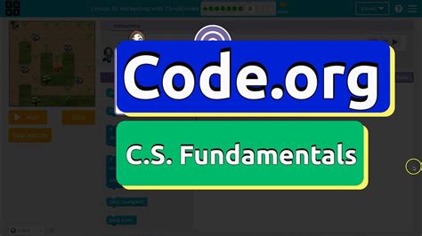 Image result for Code.org Lesson 19 Harvesting with Conditionals