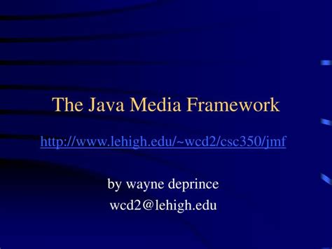 Image result for Java Media Framework