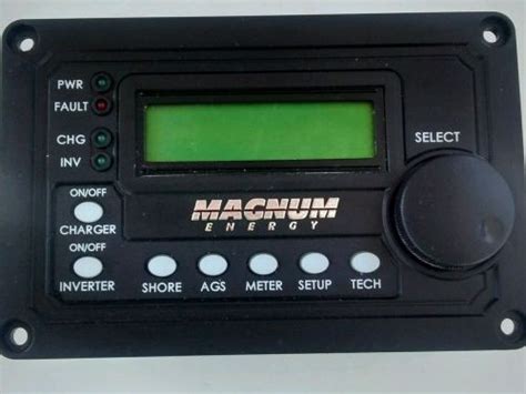 Image result for Magnum Energy Inverter Remote Control Programming