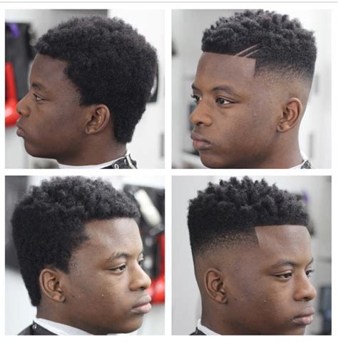 Best Hairstyle For Square Face 2015 | Black fade haircut, Black men ...
