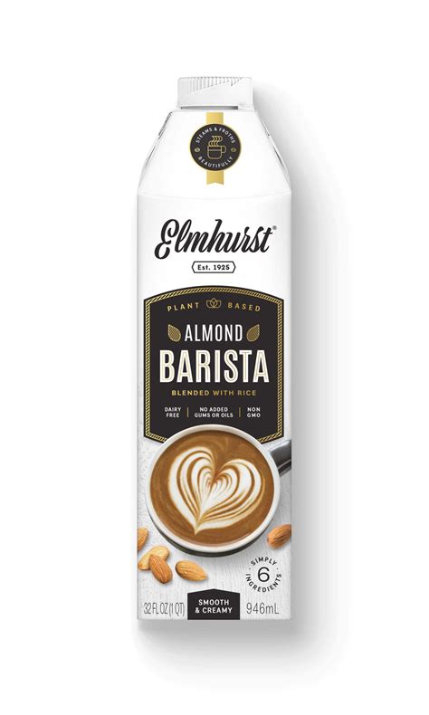 Barista Edition Almond Milk, 32oz | Elmhurst 1925