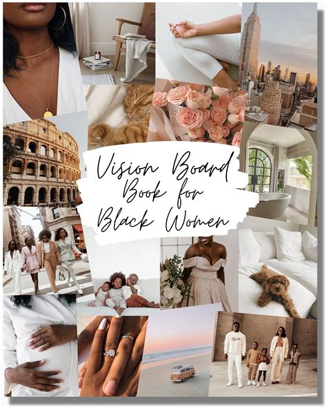 Buy Vision Board Book for Black Women - 800+ Vision Board Supplies ...