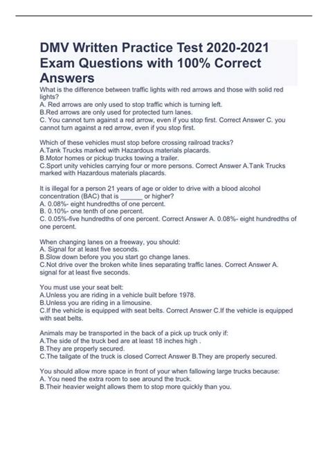 Image result for Tavares DMV Test Questions