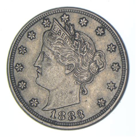 1883 Liberty V Nickel - Without Cents - Charles Coin Collection ...