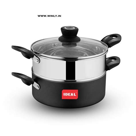 Ideal Amy Nonstick Momos Maker 20cm | Multipurpose Steamer