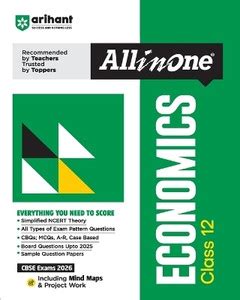 Arihant All in One Economics Class 12 for CBSE Exams 2025-26 ...