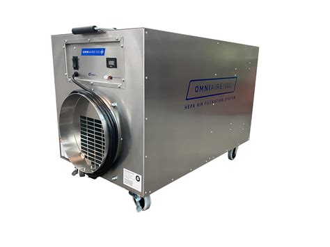 OmniAire Negative Air Machine • HEPA Filter • 99.97% • Wood Frame • #O ...