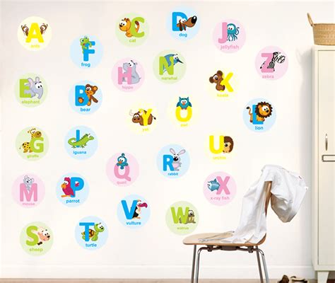 旅康早教幼儿园卡通动漫墙贴儿童房装饰拼音字母声母韵母表墙贴-阿里巴巴