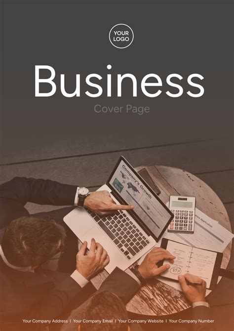 Business Cover Page 的图像结果