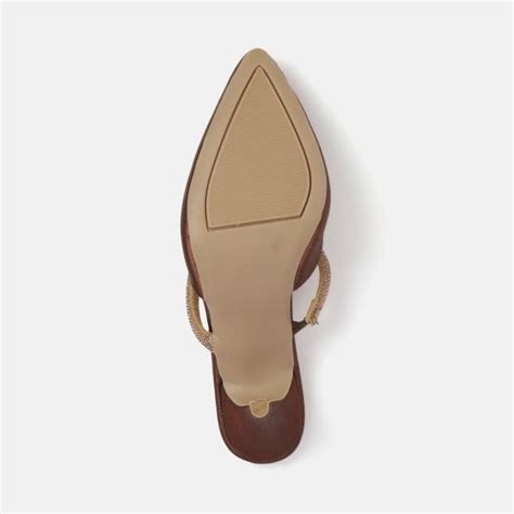 Buy Mochi Women Bronze Formal Slip Ons Online | SKU: 35-2600-46-36 ...