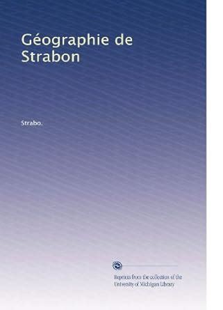 Géographie de Strabon: Volume 4 : Amazon.in: Books