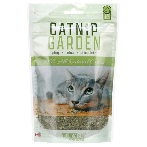 Multipet Catnip Garden All Natural Loose Catnip Bag, 1 Ounce - Walmart.com