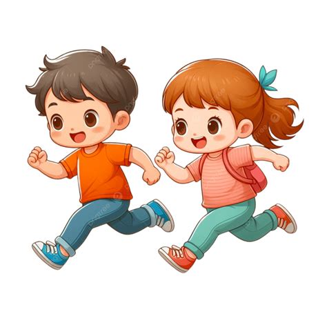 Running Cartoon PNG 的图像结果