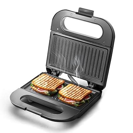 Buy Longway Grilly Pro 850W Grill Sandwich Maker & Toaster | Non-stick ...