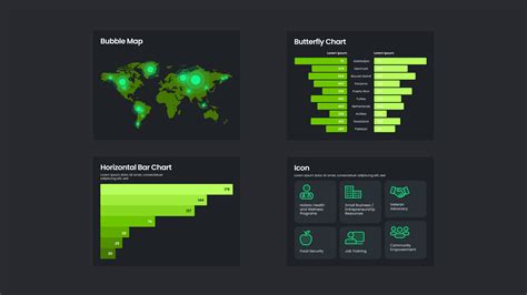 Free Download Dark Green Chart and Infographic Pack by Alfarial Studios ...