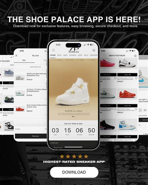 Step into Style with the Shoe Palace Mobile App | Your Ultimate Sneaker ...