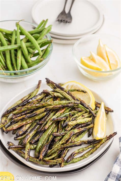 Best Grilled Green Beans Recipe - Grill on a Dime
