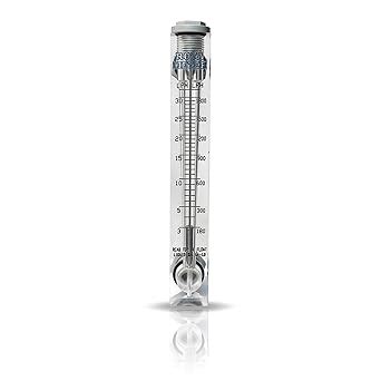 IONIX Rotameter 1800 LPH Flow Rate 1/2" INCH IN OUT PANEL MOUNT ...