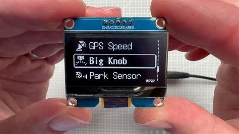 Image result for Arduino OLED Rotary Encoder Menu