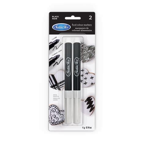 Satin Ice® Black Food Color Markers, 2ct. | Michaels